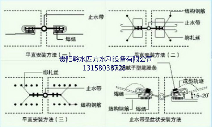 651型橡胶止水带安装示意图 651型橡胶止水带维护方法 1,定期检查